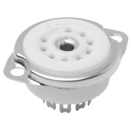 9 Pin Miniature Chassis Mount Socket